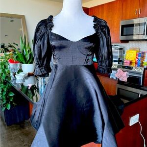 Selkie - Black Swan Recycled Parliament Dress